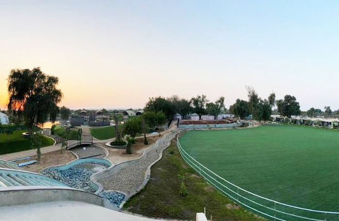 Stunning One Night Stay: Arabic Chalet Style for Two at Nirvana Retreat