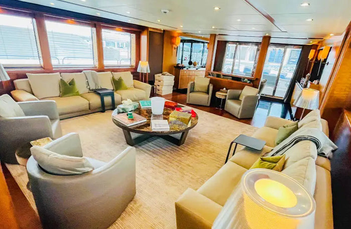 Luxurious 3-Hour Sunseeker Superyacht with Premium Drinks & Sushi | at Wondergifts