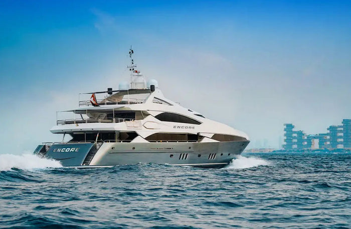 Luxurious 3-Hour Sunseeker Superyacht with Premium Drinks & Sushi | at Wondergifts