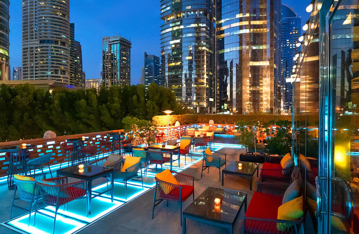 Rooftop Dining with House Drinks for Two at The Cheeky Camel, Voco Hotel | at Wondergifts