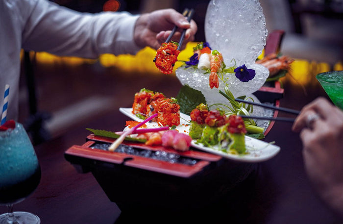 Luxurious Theme Nights Dinner with Soft Drinks for Two at Toshi, Grand Millennium Dubai | at Wondergifts