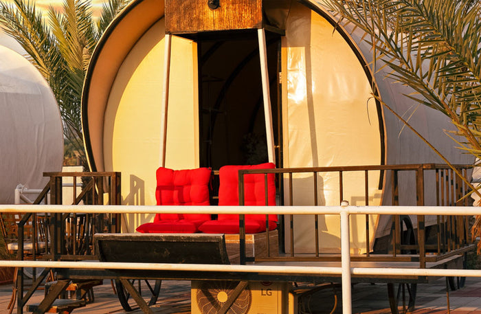 Unique One-Night Stay in a Luxurious Wagon with Breakfast for Two at Nirvana Retreat | at Wondergifts