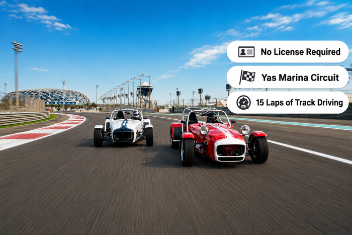 Yas Marina Circuit - No Licence Required - 15 laps Driving Experience Gift Box