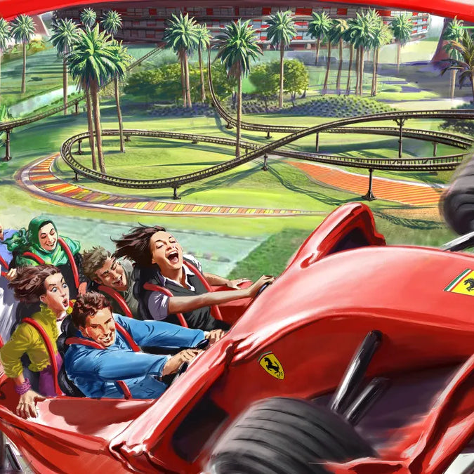 Can you Drive a Ferrari in Ferrari World?