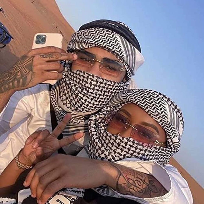 How to Tie the Arabic Headscarf in the UAE