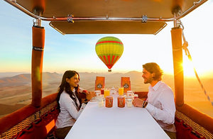 Breakfast in the Sky In a Hot Air Balloon For Up to 4 People |  at Wondergifts