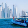 Speed Boat Tour for Two around Marina, Atlantis, Palm & Burj Al Arab |  at Wondergifts