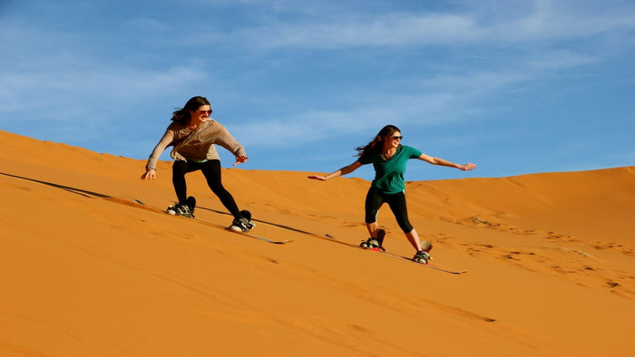 Morning Desert Safari with Dune Bashing and Sandboarding |  at Wondergifts