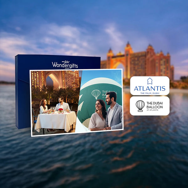 The Dubai Balloon Flight with Romantic Dinner for Two at Atlantis the Palm