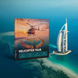 Helicopter Tour Gift Box: Elevate Your View of Dubai or Abu Dhabi’s Iconic Sights