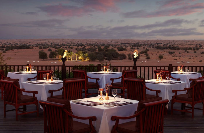 Al Maha Desert Resort - Indulgent 60-Minute Massage with Gourmet Lunch Experience