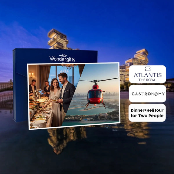 Atlantis The Royal - Romantic Dining at Gastronomy with Helicopter Ride for Two