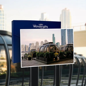 Romantic Dining and Drinks at The Pods for Two with Stunning Dubai Skyline Views