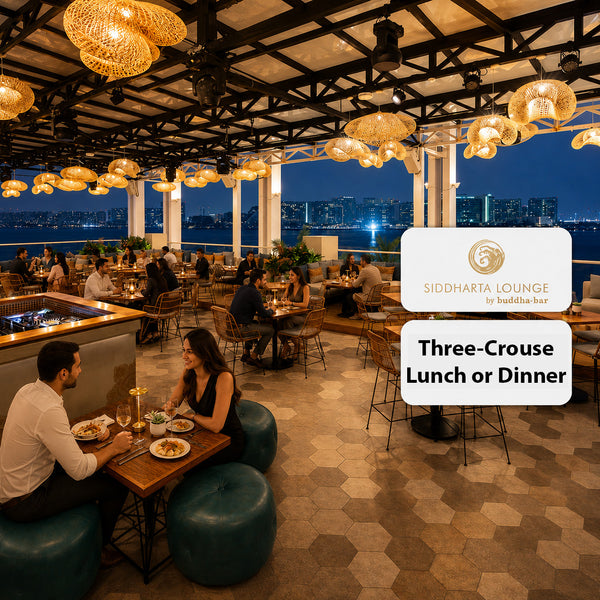 Siddharta Lounge by Buddha-Bar - Unique Dining for Two with Stunning Views