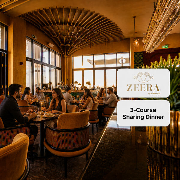 Zeera by Buddha-Bar Abu Dhabi - Indian 3-Course Sharing Dining Experience for Two