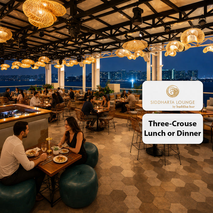 Siddharta Lounge by Buddha-Bar - Unique Dining for Two with Stunning Views