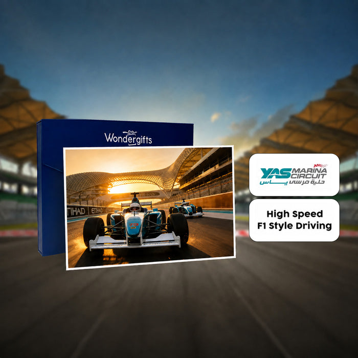 Yas Marina Circuit  - Thrilling 5 Laps of F1 Style Formula 3000 Driving Experience Gift Box