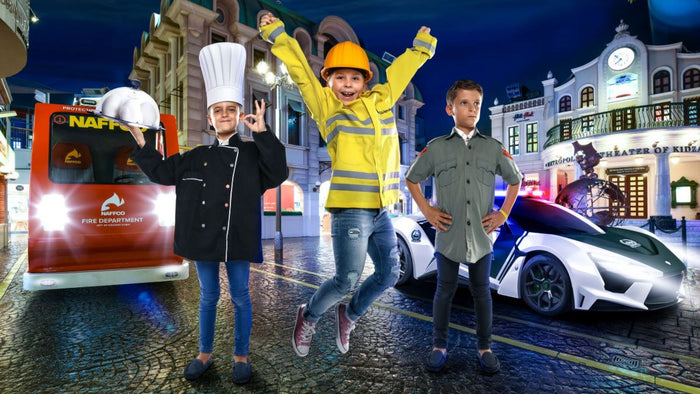 Adult and Child Combo Pass for Kidzania Dubai |  at Wondergifts