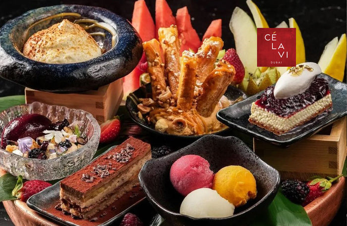 Set Menu Lunch at Ce La Vi with The Frame Entrance Tickets for 2 |  at Wondergifts