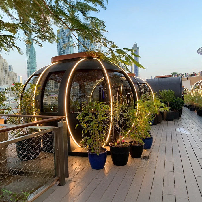 Premium Lunch for Two at The Pods with Dubai Skyline Views