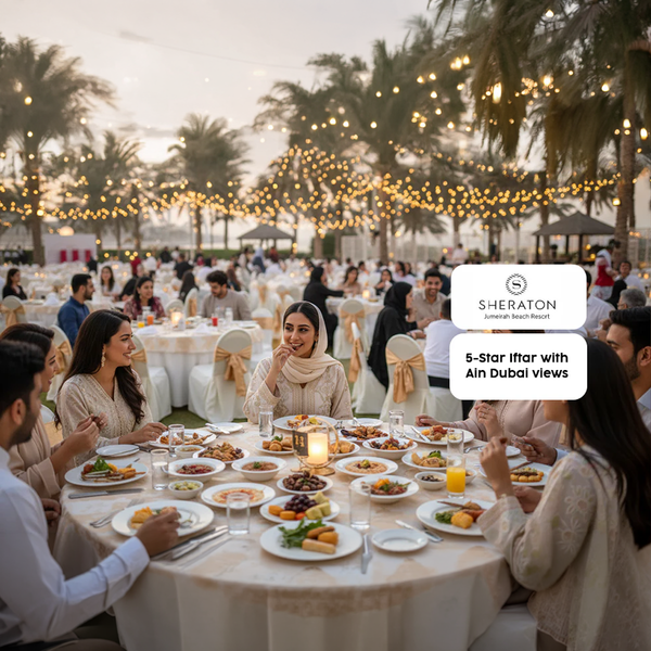 Sheraton JBR Kan Zaman Tent - 5-Star Iftar with Ain Dubai View