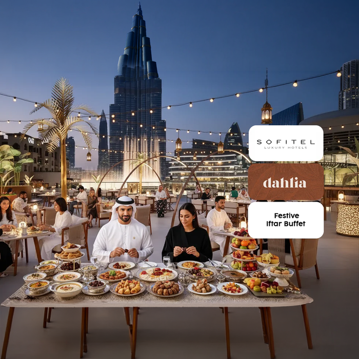 Sofitel Dubai Downtown - Festive Iftar Buffet at Dahlia Pool and Lounge