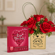 Love You Always Gift Box with Romantic Red Roses for Your Beloved |  at Wondergifts