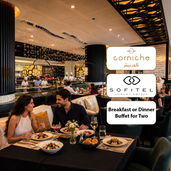 Sofitel Abu Dhabi Corniche - Luxury Breakfast or Dinner Buffet for Two
