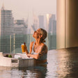 Unique Floating Breakfast with Burj View for Two at Malibu Sky Lounge |  at Wondergifts