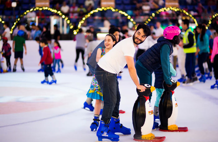 Exciting Ice Skating General Admission Ticket at Ice Rink Dubai Mall