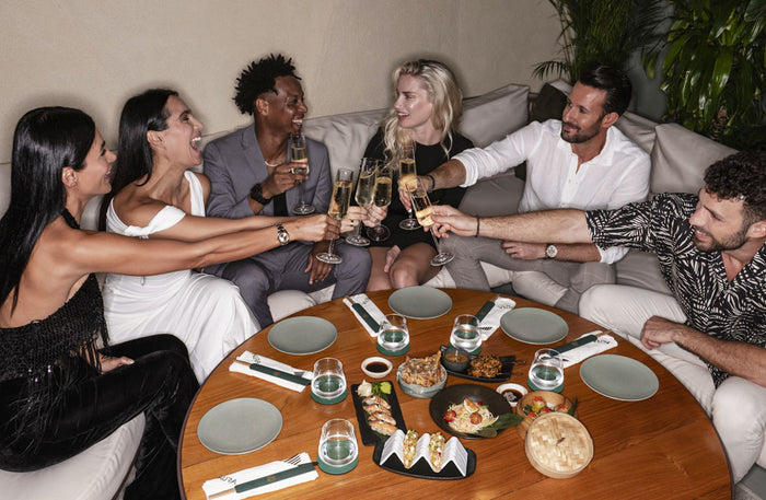 Friday Night Brunch with House Beverages for Two at Aura Skypool, The Palm |  at Wondergifts