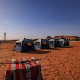 Unforgettable Mleiha Overnight Camping for Two with Breakfast & Sunrise Viewing