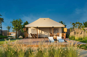 Exquisite Beachfront Chalet with Meals & Private Pool at Bab Al Nojoum |  at Wondergifts