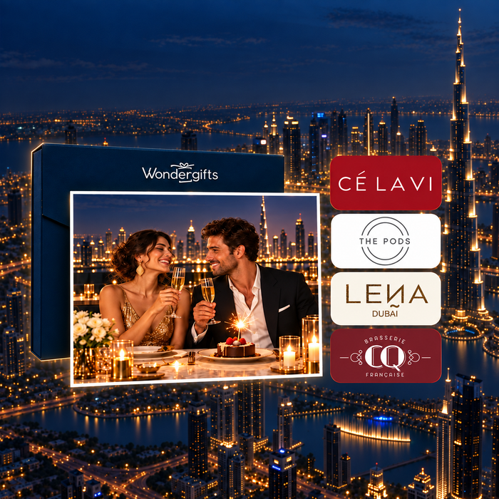 5-Star Celebration Dining Gift Box for Two – CÉ LA VI, LEÑA, The Pods & 50+ Iconic Venues