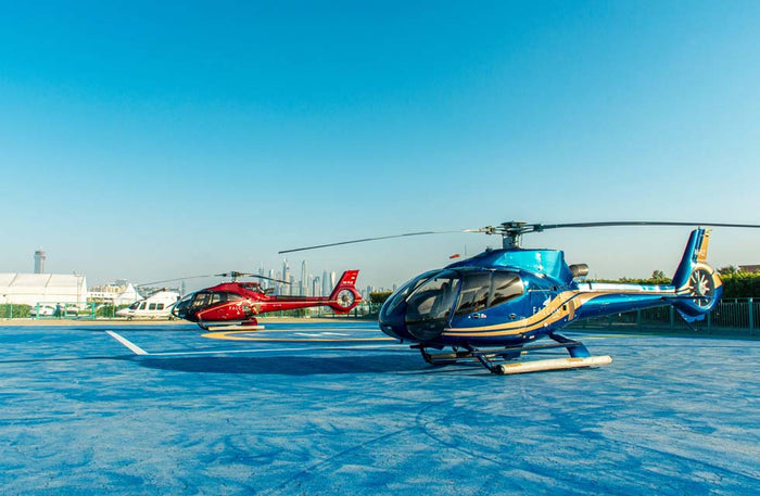 Exhilarating 17-Minute Private Helicopter Tour for Six Across Abu Dhabi |  at Wondergifts