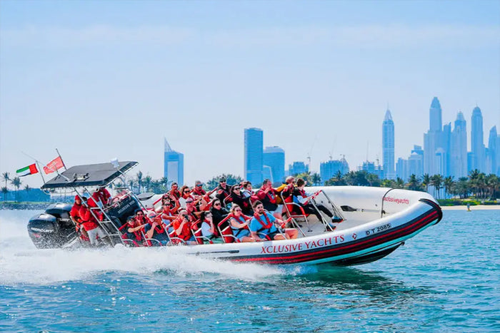 90 Minutes Speedboat Tour around Dubai Marina, Palm and Burl Al Arab