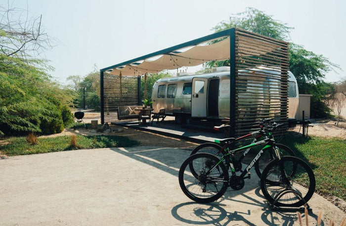 Luxury Airstream Cabin Stay with Breakfast for Two at Bab Al Nojoum |  at Wondergifts