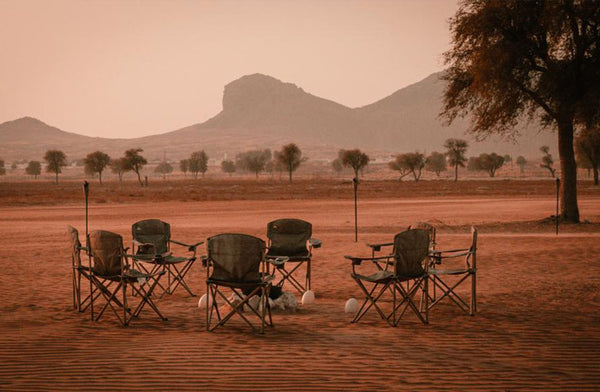 Unforgettable Mleiha Overnight Camping for Two with Breakfast & Sunrise Viewing