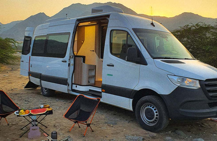 Romantic Camper Van Getaway for Two with Wayout UAE Rental |  at Wondergifts