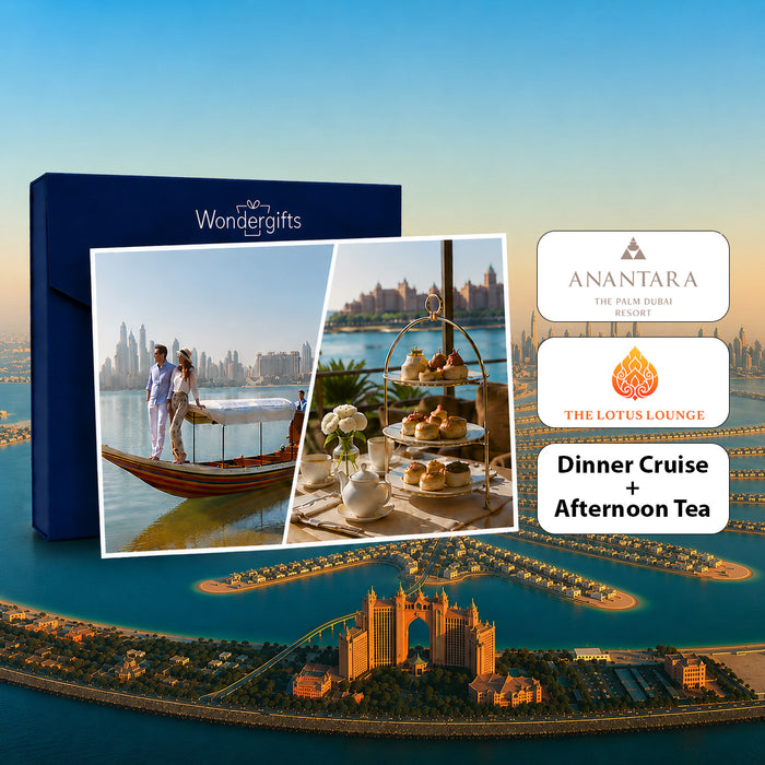 Anantara The Palm - The Lotus Lounge, Thai Longtail Boat Cruise and Afternoon Tea For Two