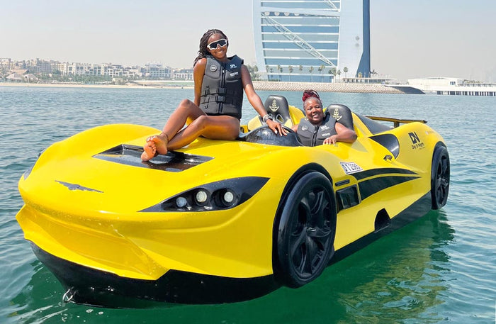 Discover Dubai: Ride a 60-Minute Jetcar Adventure for Two |  at Wondergifts