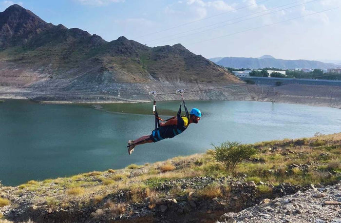 Epic Fujairah Adventure Park: Zipline, Giant Swing, Climbing & More |  at Wondergifts
