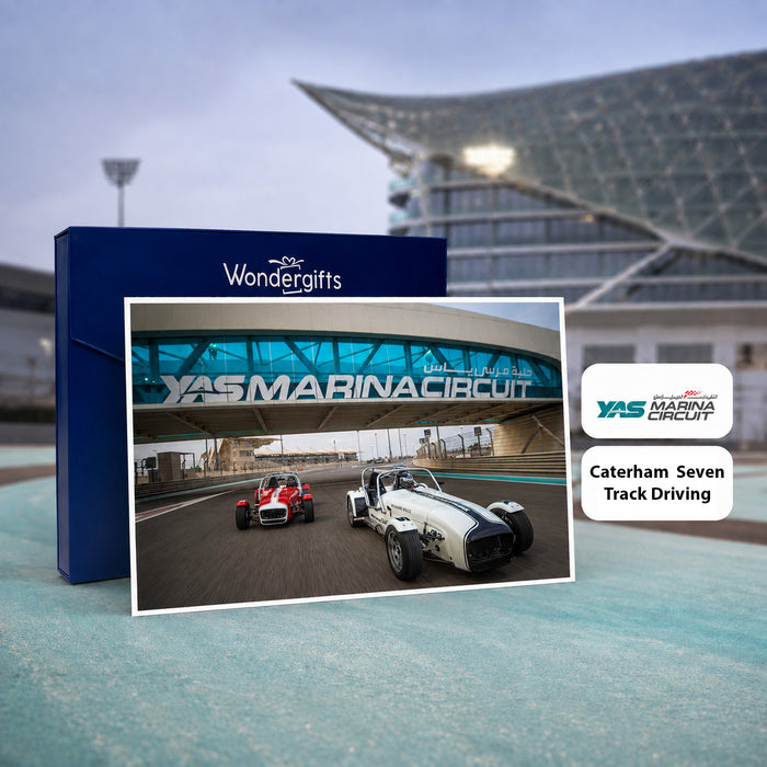 Track Driving Blast in Caterham Seven Gift Box at Yas Marina Circuit