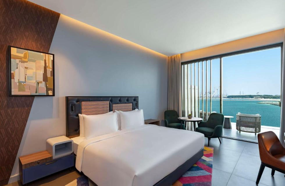 One Night Stay in Sea View Room with Breakfast for Two at Hyatt Centric Jumeirah