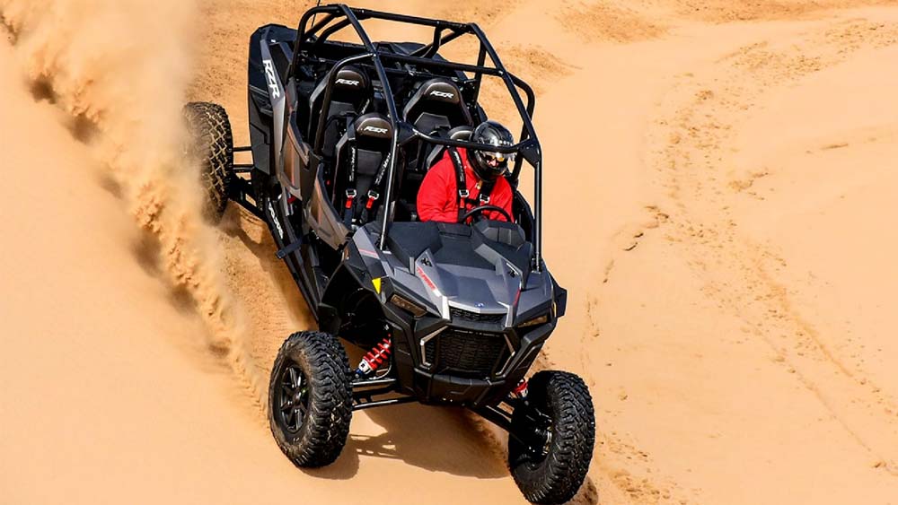 One Hour Driving a Four Seater Polaris RZR Dune Buggy