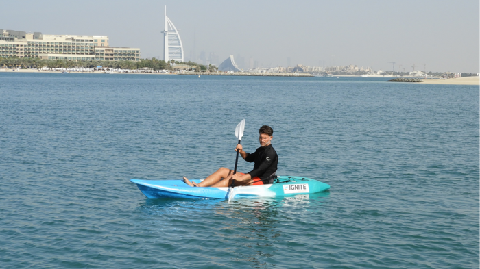 One Hour Single-Seat Kayak Adventure at Palm Jumeirah |  at Wondergifts