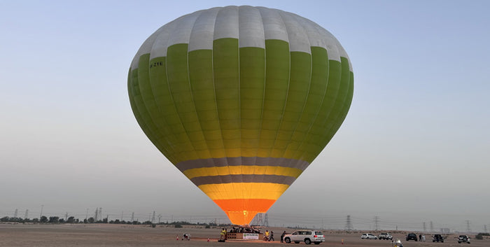 Romantic Hot Air Balloon Gift Box for Two with Flowers & Chocolate |  at Wondergifts