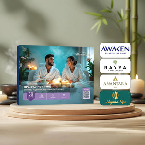 Spa Day for Two Gift Box: Experience Rejuvenating Couples Massage at 50+ Top Spas