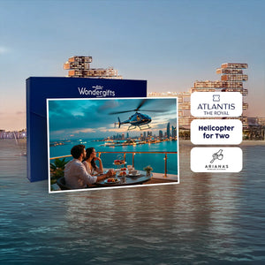 Atlantis The Royal - Luxury Dining with Helicopter Flight for Two