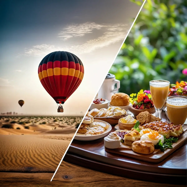 Dawn Hot Air Balloon Adventure with Succulent Breakfast & Falconry